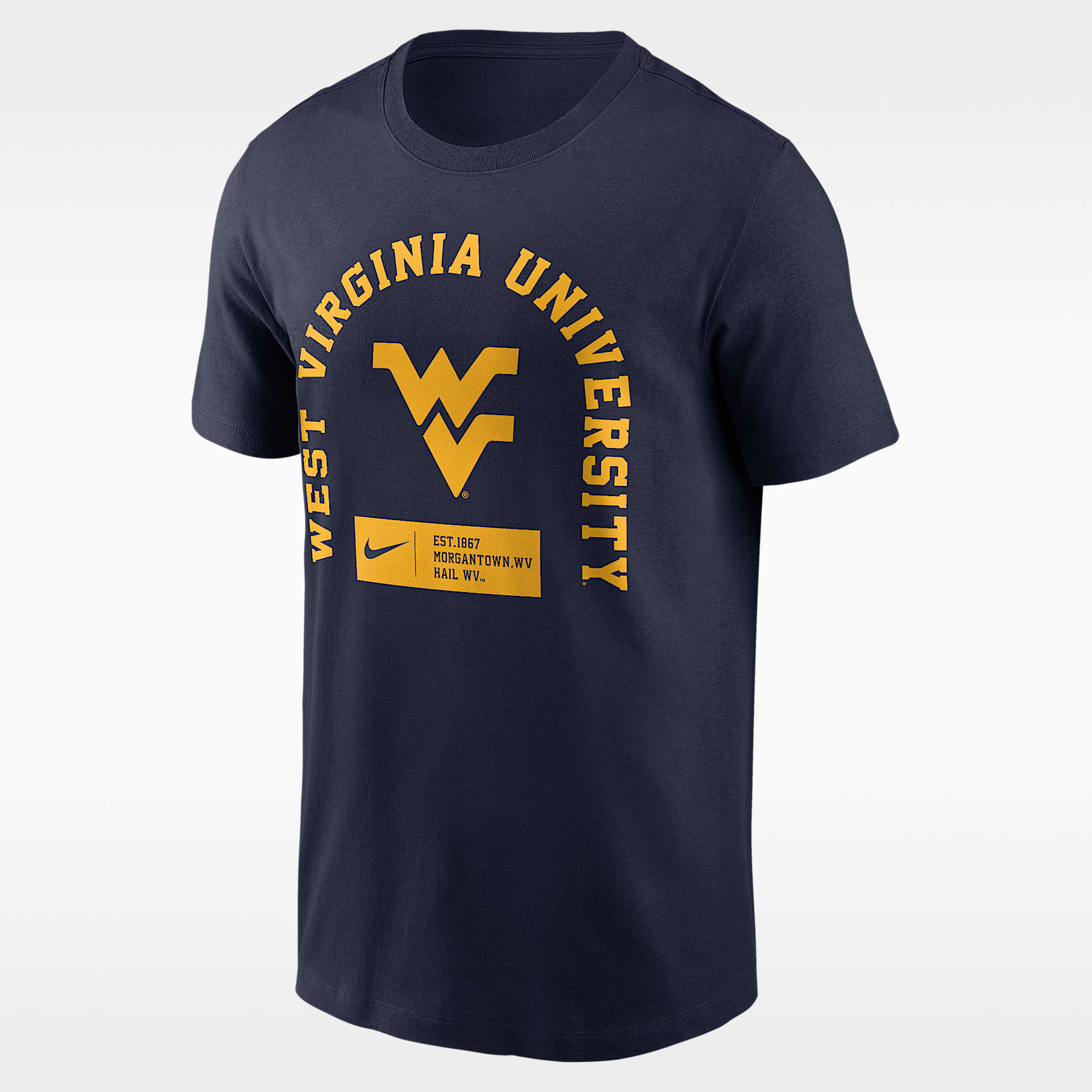 West Virginia Primetime Seasonal Men's Nike College T-Shirt. Nike.com